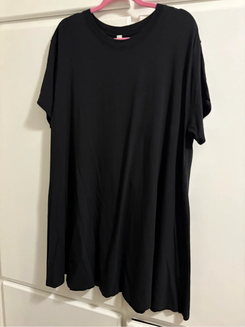 lululemon athletica All Yours Black T-Shirt Dress